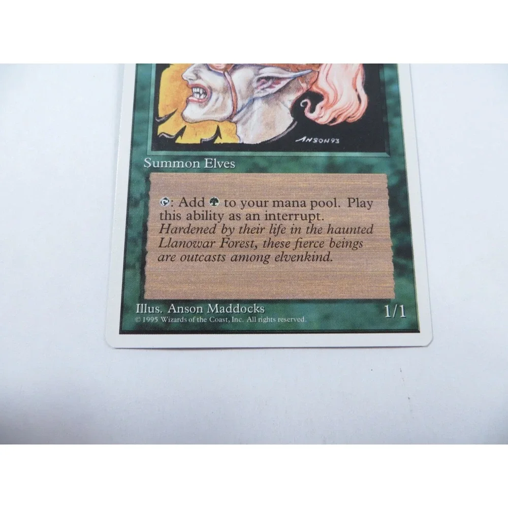 Llanowar Elves‎ 4th Edition 1995 Magic The Gathering MTG